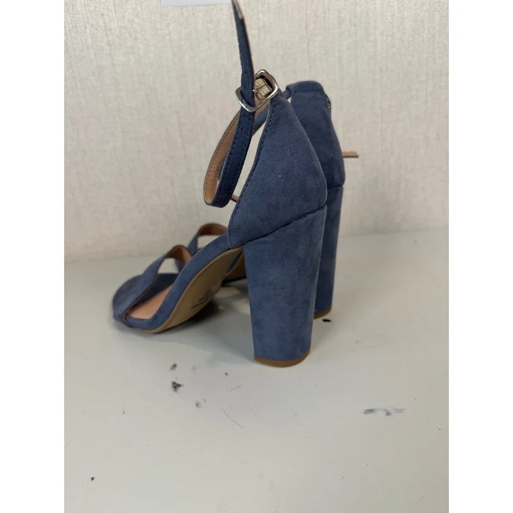 Charlotte Russe open toe‎ ankle strap heels women size 9